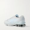 US6-S Gel-Kinetic Fluent Rubber-Trimmed Mesh Sneakers - BK
