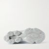 US6-S Gel-Kinetic Fluent Rubber-Trimmed Mesh Sneakers - E1