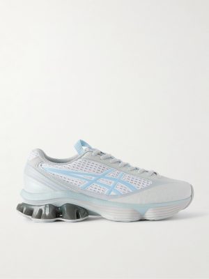 US6-S Gel-Kinetic Fluent Rubber-Trimmed Mesh Sneakers US6-S Gel-Kinetic Fluent Rubber-Trimmed Mesh Sneakers