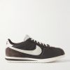 Cortez Suede and Leather-Trimmed Shell Sneakers Cortez Suede and Leather-Trimmed Shell Sneakers