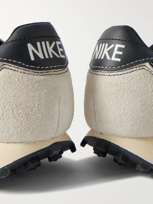 LD-1000 Leather and Suede-Trimmed Mesh Sneakers - CU LD-1000 Leather and Suede-Trimmed Mesh Sneakers - CU