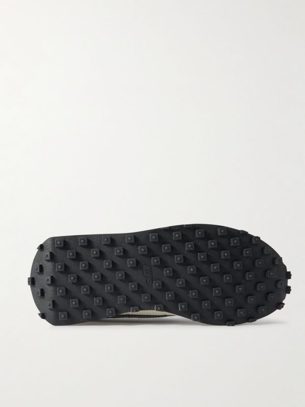 LD-1000 Leather and Suede-Trimmed Mesh Sneakers - E1 LD-1000 Leather and Suede-Trimmed Mesh Sneakers - E1