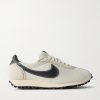 LD-1000 Leather and Suede-Trimmed Mesh Sneakers LD-1000 Leather and Suede-Trimmed Mesh Sneakers