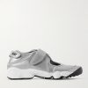 Air Rift Split-Toe Metallic Leather Sneakers Air Rift Split-Toe Metallic Leather Sneakers