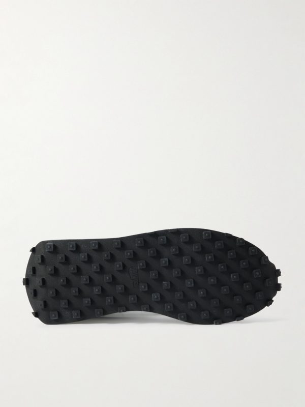 LD-1000 Leather and Suede-Trimmed Denim Sneakers - E1 LD-1000 Leather and Suede-Trimmed Denim Sneakers - E1