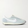 LD-1000 Leather and Suede-Trimmed Denim Sneakers LD-1000 Leather and Suede-Trimmed Denim Sneakers