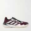 + Brain Dead Barricade 13 Leather and Rubber-Trimmed Textured-Suede Sneakers