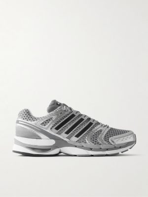 Adistar Control 5 Rubber-Trimmed Mesh Sneakers