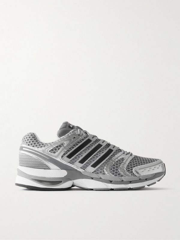 Adistar Control 5 Rubber-Trimmed Mesh Sneakers