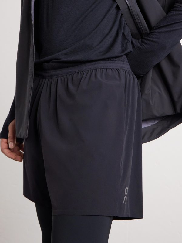 Performance Straight-Leg 5" Stretch Recycled-Shell Running Shorts - CU Performance Straight-Leg 5" Stretch Recycled-Shell Running Shorts - CU