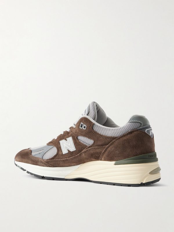 991v2 Suede and Mesh Sneakers - BK 991v2 Suede and Mesh Sneakers - BK