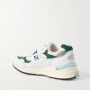 M992 Leather and Suede-Trimmed Mesh Sneakers - BK M992 Leather and Suede-Trimmed Mesh Sneakers - BK