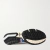 M992 Leather and Suede-Trimmed Mesh Sneakers - E1 M992 Leather and Suede-Trimmed Mesh Sneakers - E1