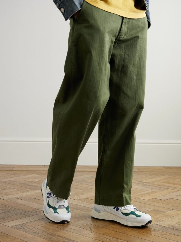 M992 Leather and Suede-Trimmed Mesh Sneakers - OU M992 Leather and Suede-Trimmed Mesh Sneakers - OU