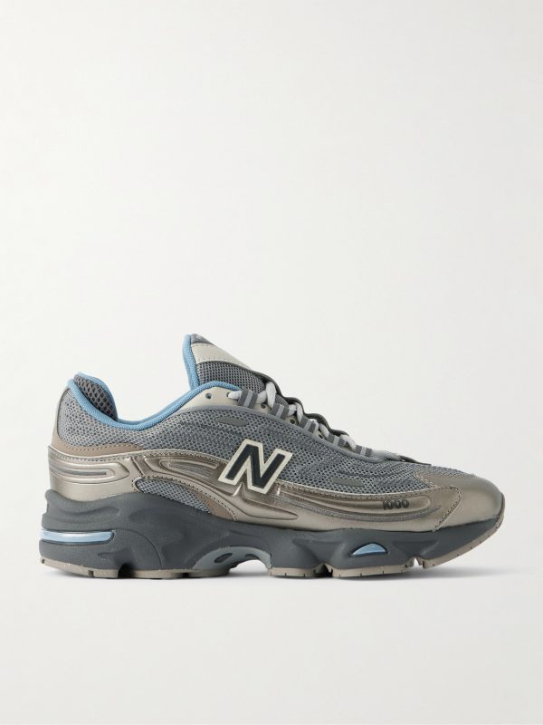 M1000 Logo-Appliquéd Mesh Sneakers M1000 Logo-Appliquéd Mesh Sneakers