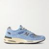 991v2 Suede and Mesh Sneakers 991v2 Suede and Mesh Sneakers