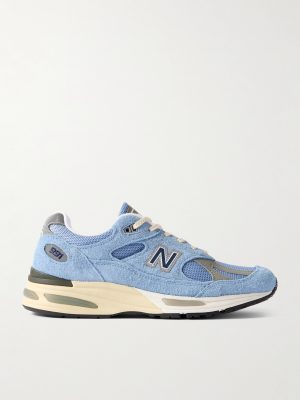 991v2 Suede and Mesh Sneakers 991v2 Suede and Mesh Sneakers