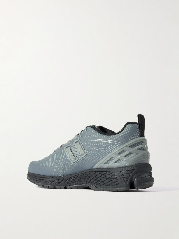 1906 Rubber-Trimmed Ripstop Sneakers - BK 1906 Rubber-Trimmed Ripstop Sneakers - BK