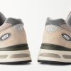991v2 Leather-Trimmed Suede and Mesh Sneakers - CU