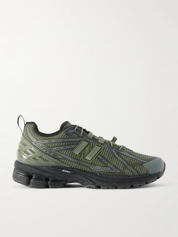 1906 Rubber-Trimmed Ripstop Sneakers