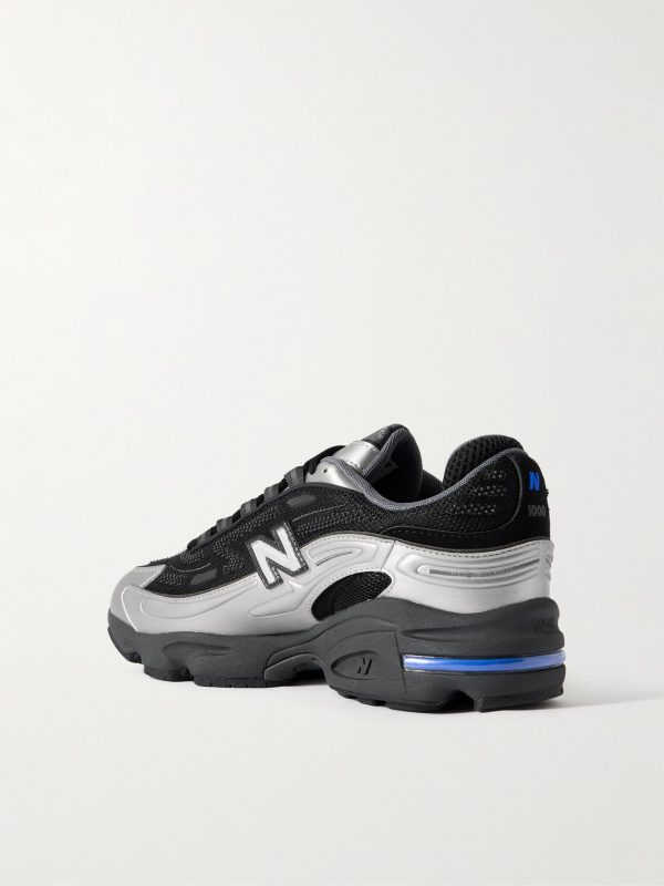 M1000 Logo-Appliquéd Mesh Sneakers - BK M1000 Logo-Appliquéd Mesh Sneakers - BK