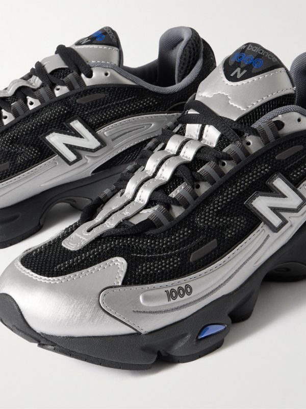 M1000 Logo-Appliquéd Mesh Sneakers - CU M1000 Logo-Appliquéd Mesh Sneakers - CU