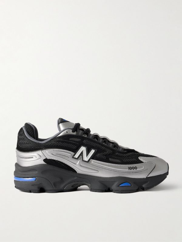 M1000 Logo-Appliquéd Mesh Sneakers M1000 Logo-Appliquéd Mesh Sneakers