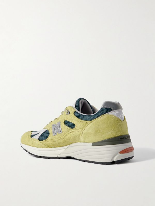 991v2 Suede, Leather and Mesh Sneakers - BK 991v2 Suede, Leather and Mesh Sneakers - BK