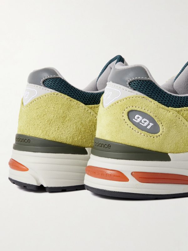 991v2 Suede, Leather and Mesh Sneakers - CU 991v2 Suede, Leather and Mesh Sneakers - CU