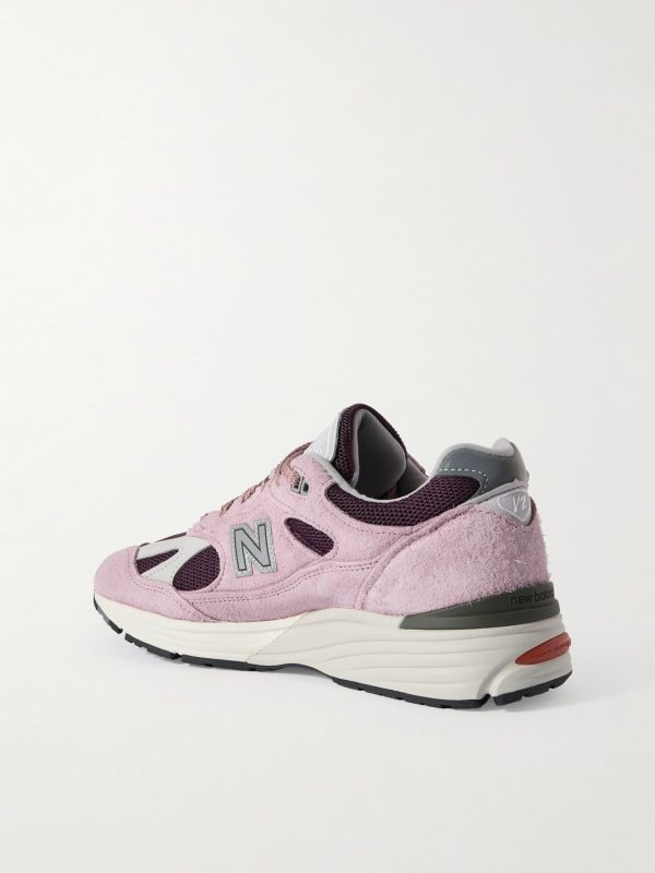 991v2 Suede and Mesh Sneakers - BK 991v2 Suede and Mesh Sneakers - BK