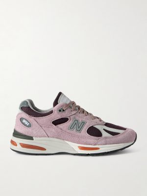 991v2 Suede and Mesh Sneakers 991v2 Suede and Mesh Sneakers