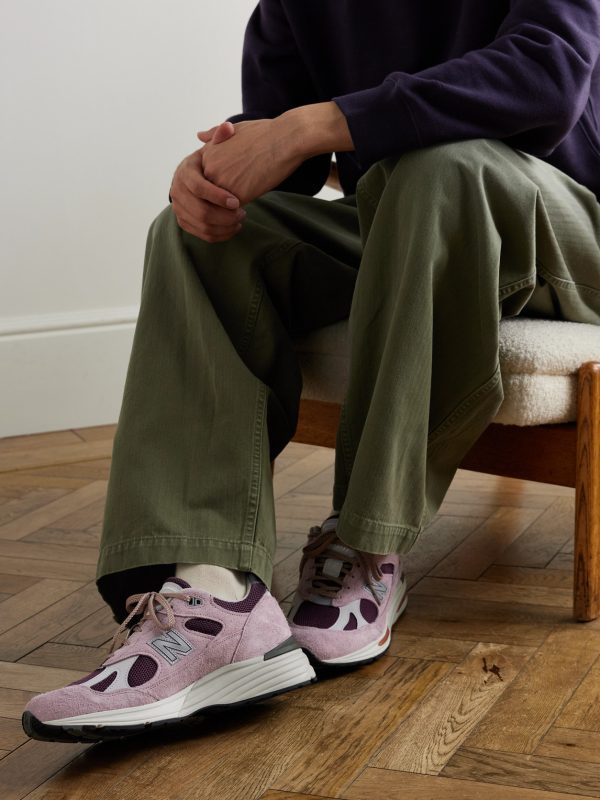991v2 Suede and Mesh Sneakers - OU 991v2 Suede and Mesh Sneakers - OU