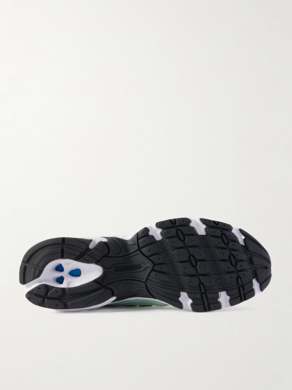 740 Metallic-Trimmed Mesh Sneakers - E1 740 Metallic-Trimmed Mesh Sneakers - E1