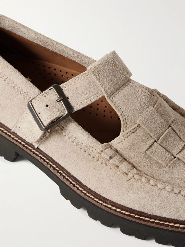 + Corridor Fisherman Woven Suede Loafers - CU + Corridor Fisherman Woven Suede Loafers - CU