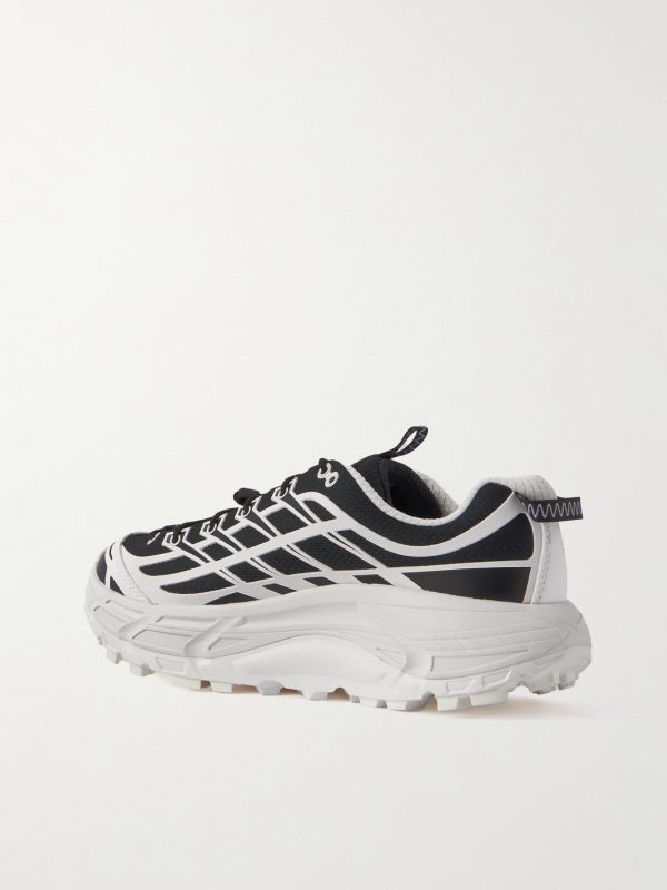 Mafate Three2 Rubber-Trimmed Mesh Running Sneakers - BK Mafate Three2 Rubber-Trimmed Mesh Running Sneakers - BK