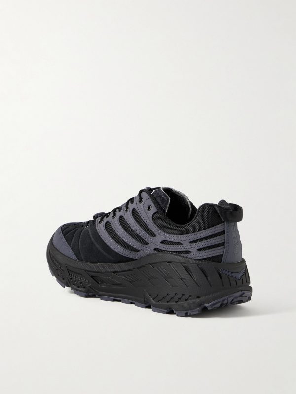 Stinson Evo OG Rubber-Trimmed Mesh Running Sneakers - BK