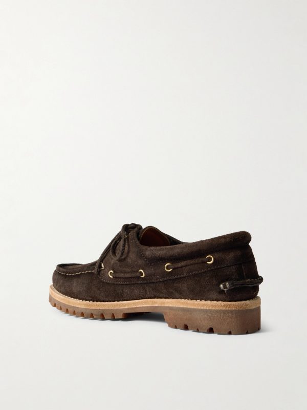 Heritage Flexi 001 Suede Boat Shoes - BK Heritage Flexi 001 Suede Boat Shoes - BK