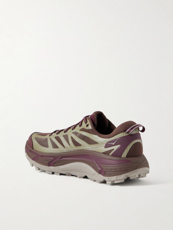 Mafate Speed 2 Rubber and Mesh Running Sneakers - BK Mafate Speed 2 Rubber and Mesh Running Sneakers - BK