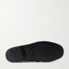 Docksides Portland Leather-Trimmed Suede Boat Shoes - E1