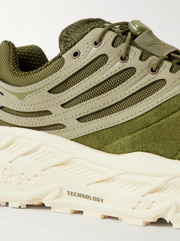 Stinson Evo OG Rubber-Trimmed Mesh Running Sneakers - CU Stinson Evo OG Rubber-Trimmed Mesh Running Sneakers - CU