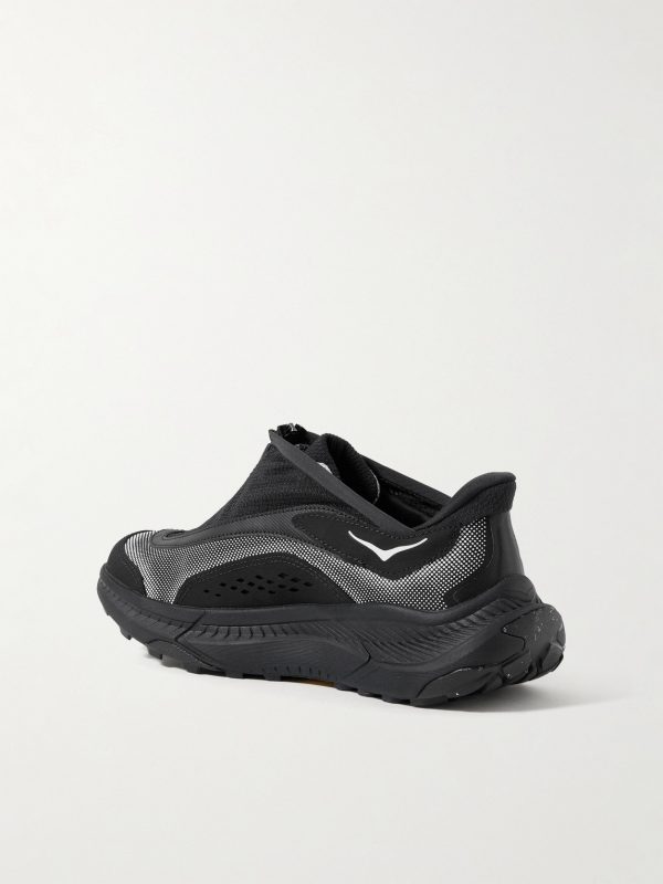 Stealth/Tech Project Transport Suede and Leather-Trimmed Ripstop Sneakers - BK Stealth/Tech Project Transport Suede and Leather-Trimmed Ripstop Sneakers - BK