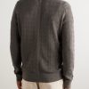 Textured-Knit Cotton Polo Shirt - BK Textured-Knit Cotton Polo Shirt - BK