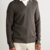 Textured-Knit Cotton Polo Shirt - FR Textured-Knit Cotton Polo Shirt - FR