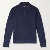 Crawford Wool and Cashmere-Blend Polo Shirt Crawford Wool and Cashmere-Blend Polo Shirt
