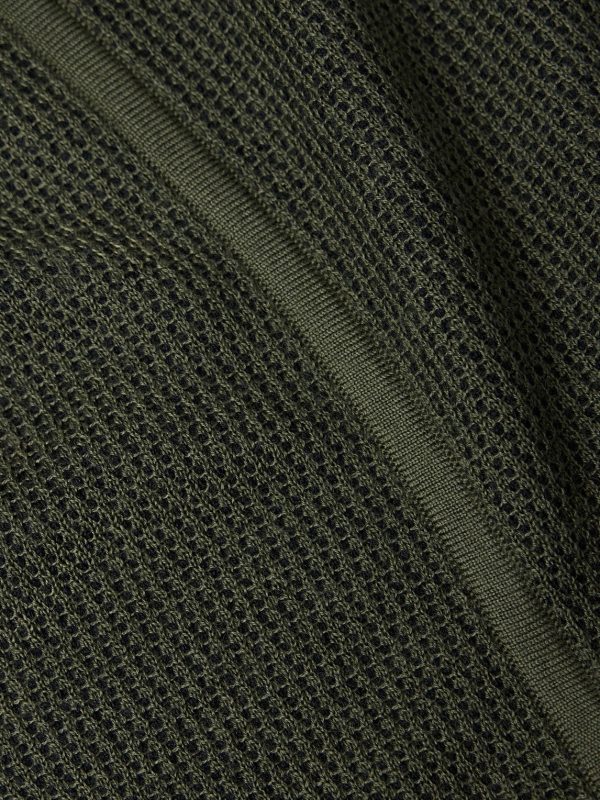 Gregory Honeycomb-Knit Merino Wool and Lyocell-Blend Sweater - CU Gregory Honeycomb-Knit Merino Wool and Lyocell-Blend Sweater - CU
