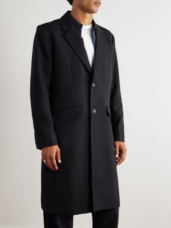 Beckett wool-blend twill coat - FR Beckett wool-blend twill coat - FR