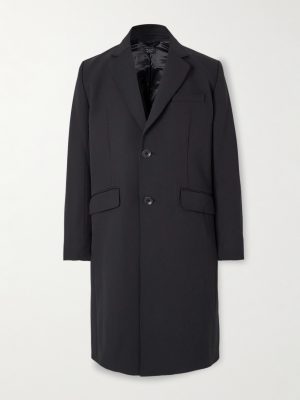 Beckett wool-blend twill coat
