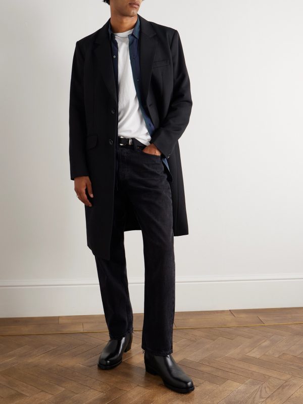 Beckett wool-blend twill coat - OU Beckett wool-blend twill coat - OU