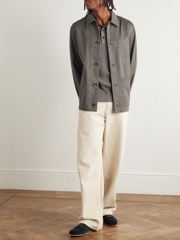 Evan Cotton-Twill Chore Jacket - OU