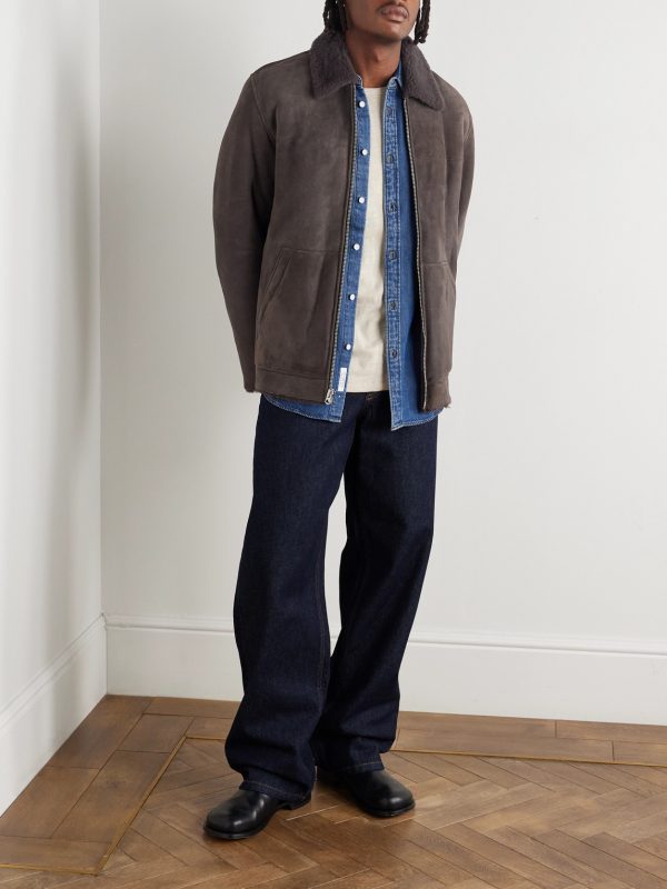 Trent Shearling Jacket - OU Trent Shearling Jacket - OU